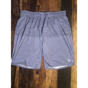 TravisMathew Go Time Board Shorts – Men’s Large – 32W – 8" Inseam – Blue